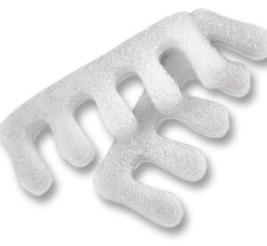 Jednorazowe separatory do pedicure z miękkiej pianki.