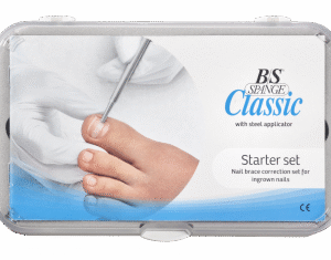 B/S Spange zestaw Classic Starter-Set zestaw do wrastających paznokci + DVD