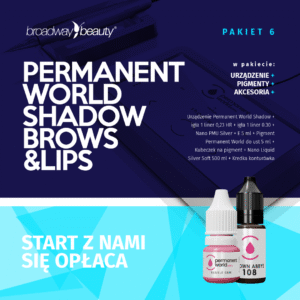 Pakiet Permanent World SHADOW BROWS & LIPS