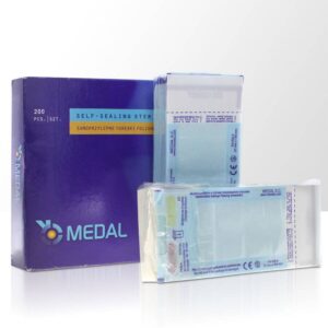 MEDAL samoprzylepne torebki do sterylizacji narzędzi57x100mm 200 szt.