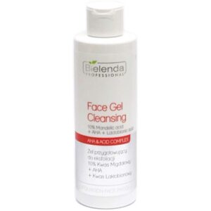 Bielenda Face Gel Cleansing Żel przygotowujący do eksfoliacji 10% Kwas Migdałowy + AHA + Kwas Laktobionowy 200g
