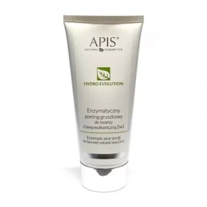 APIS HYDRO EVOLUTION ENZYMATYCZNY PEELING GRUSZKOWY DO TWARZY Z LAWĄ WULKANICZNĄ 2 W 1 200 ML