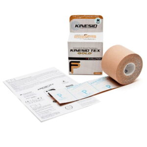 Taśmy Kinesio Tape Tex Gold - Finger Print 5cmx5m - Beżowy