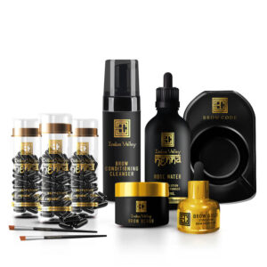 Indus Valley Henna Kit, henna pudrowa Brow Code - zestaw duży