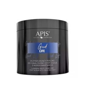 APIS PEELING OCZYSZCZAJĄCY DO CIAŁA ,DŁONI I STÓP Z SOLĄ Z MORZA MARTWEGO GOOD LIFE 700G