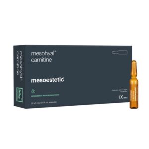 Mesoestetic® Mesohyal™ Carnitine Preparat do mezoterapii, do terapii zwiotczałej skóry i cellulitu.