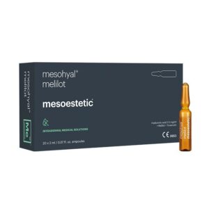 Mesoestetic® Mesohyal™ Melilot Preparat do mezoterapii poprawiający metabolizm naczyń włosowatych.