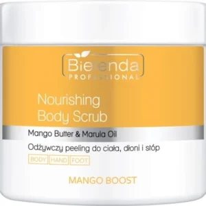 Bielenda Mango Boost Odżywczy peeling do ciała, dłoni i stóp 550g