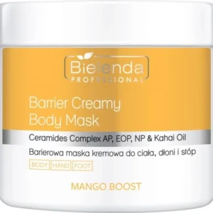 Bielenda Mango Boost Barierowa maska kremowa do ciała, dłoni i stóp 600g