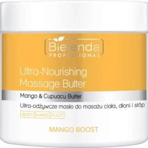 Bielenda Mango Boost Ultra-odżywcze masło do masażu ciała, dłoni i stóp 500ml